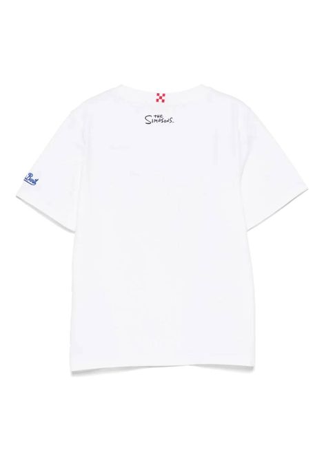T-shirt con logo SAINT BARTH | TSH0001 T-SHIRT BOY04482H BART FEAST EYES01